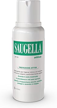 saugella أكتيفا منظف داخلي pH 35 250 مل - Image 1