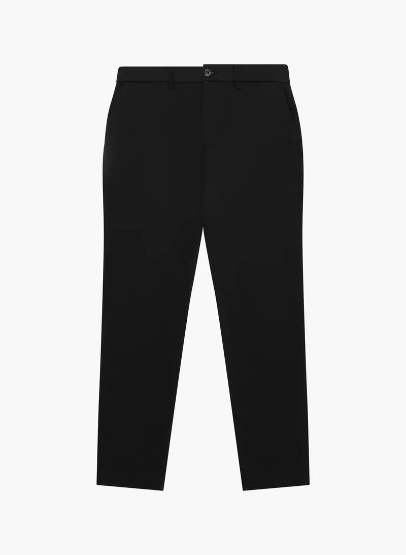 French Connection black Cotton Stretch Chino for Men | Best Price UAE