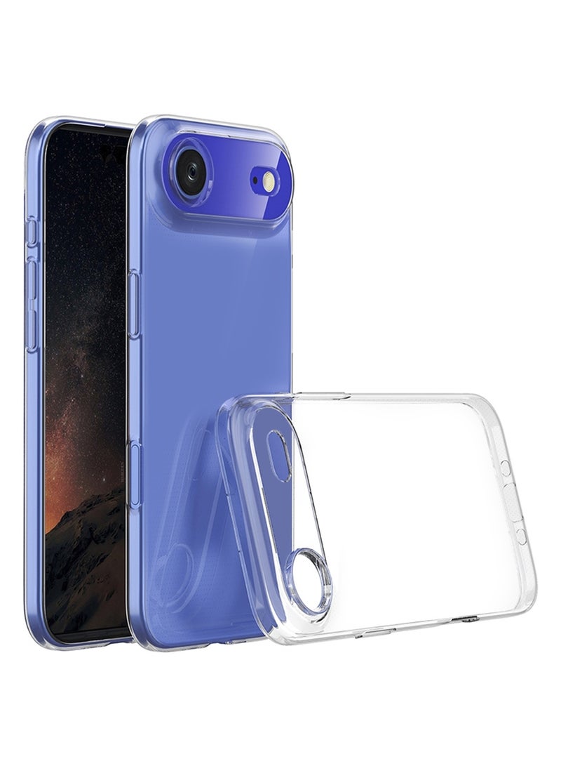 CATANES 3 Packs TPU Clear Case for iPhone 17 Air Bumper Cover - One Case two 3D Screen Protectors - Shockproof Protection Anti-Scratch Enhanced Grip Slim Design Wireless Charging Compatible - Image 4