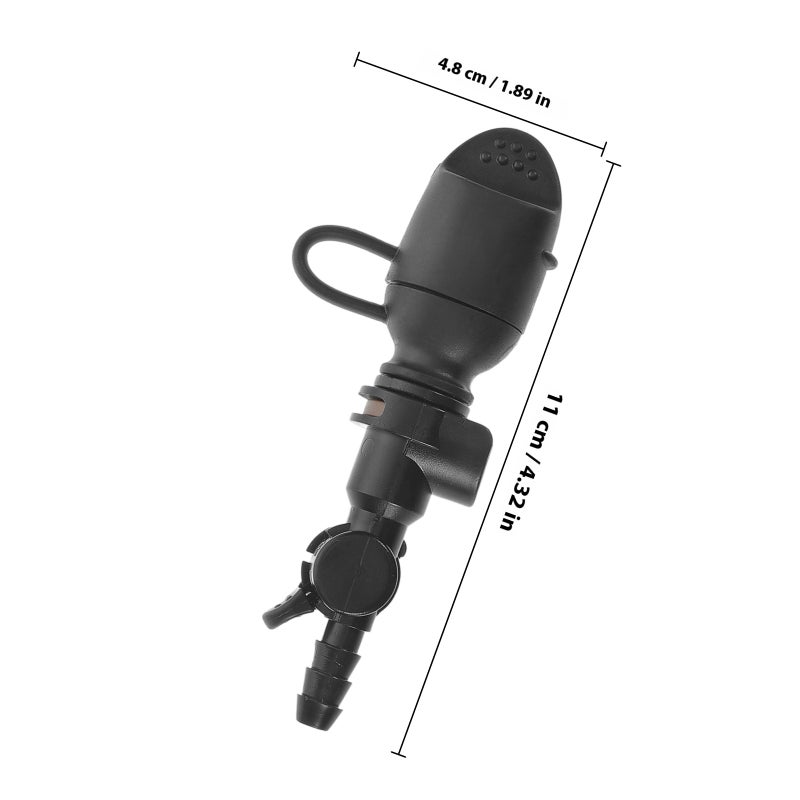 Hydration Bladder Mouthpiece Kit Outdoor Hydration Packs Bite Valve Release Valve for Cycling Running Camping and Hiking - Image 2