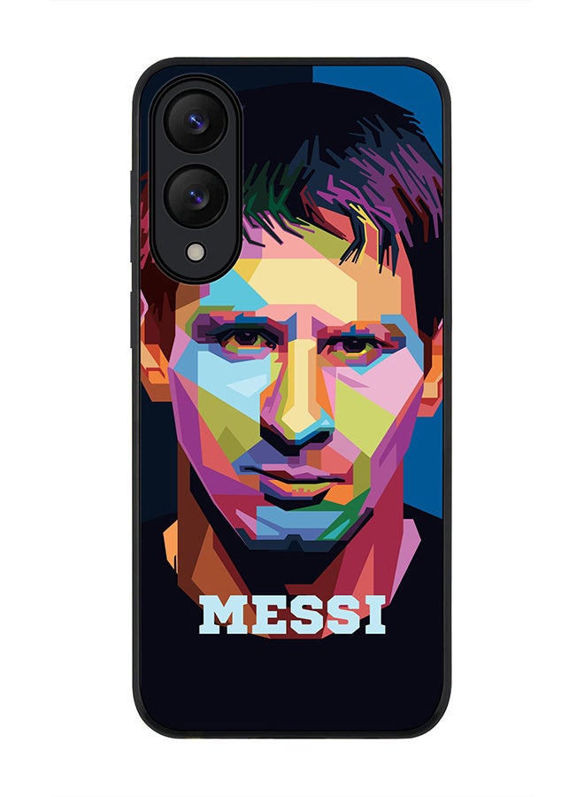 Stylizedd For Samsung Galaxy S25 Edge Case,Slim fit Camera Protection, Shockproof Thin Phone cover  - Poly Messi
