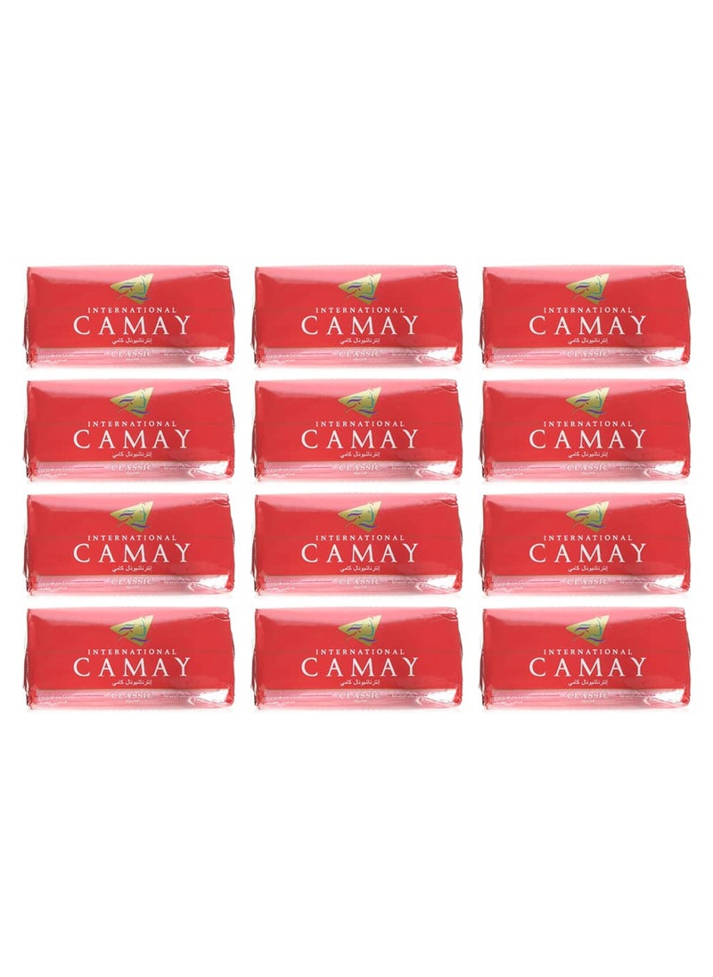Camay Camay Classic Bar Soap - Moisturizing Camay Classic Soap, Softly Scented Camay Body Wash , 4 Ounce Bath Bars (12 Bars) 