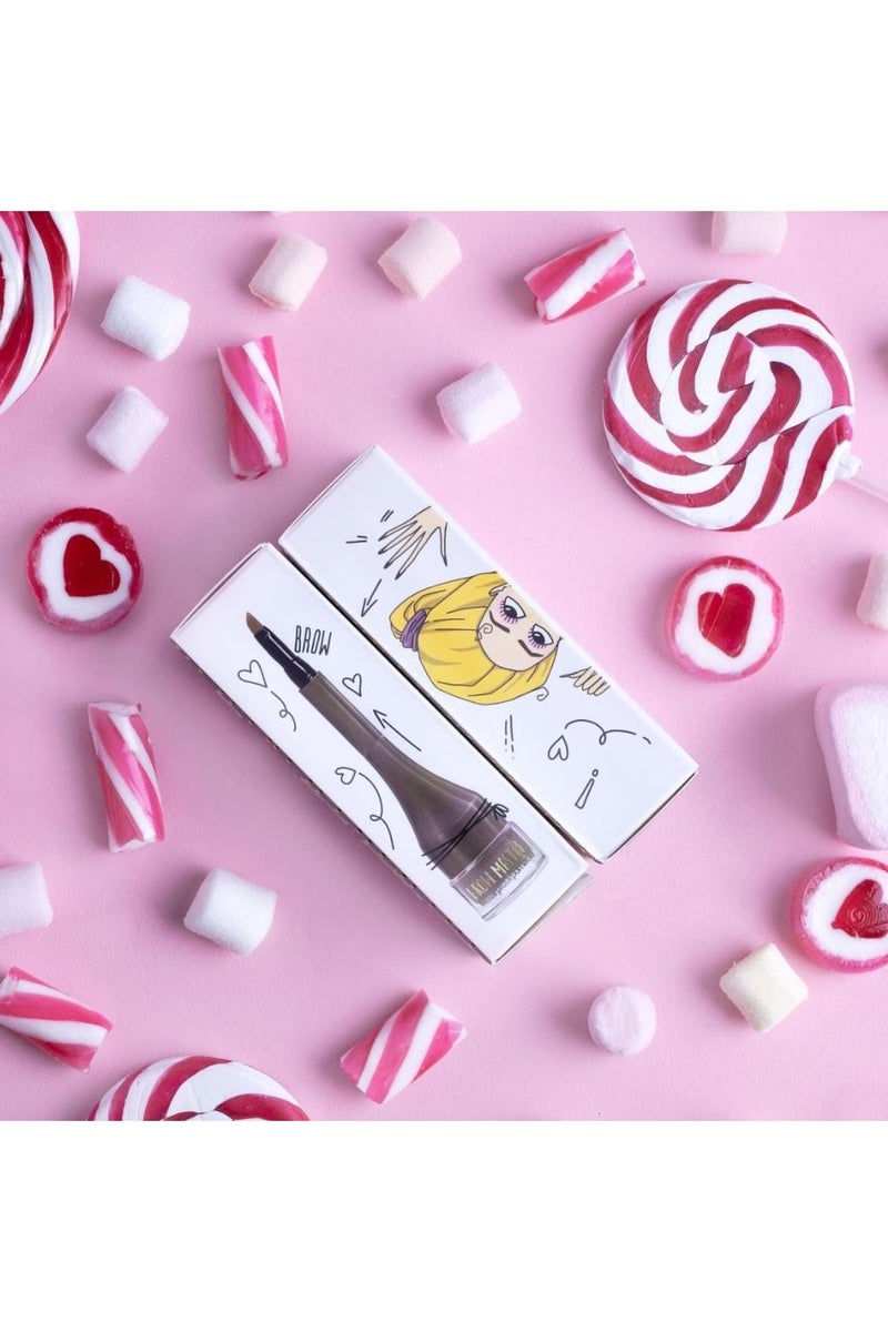 Lovely Brow Master Pomade Sculpts and Defines Warm Brown 3g - Image 2