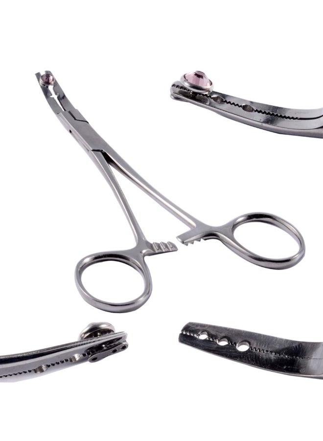 CHUANCI Professional MicroDermal Surface Anchor Holder Dermal Anchor Holding Tool for Body Piercing Jewelry Forcep Three Holes - Image 3