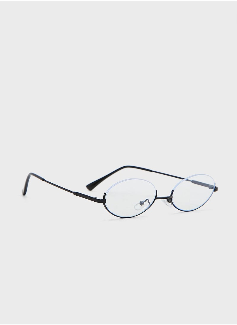 Seventy Five - Anti Blue Oval Lens Laptop Optic Glasses - Image 1
