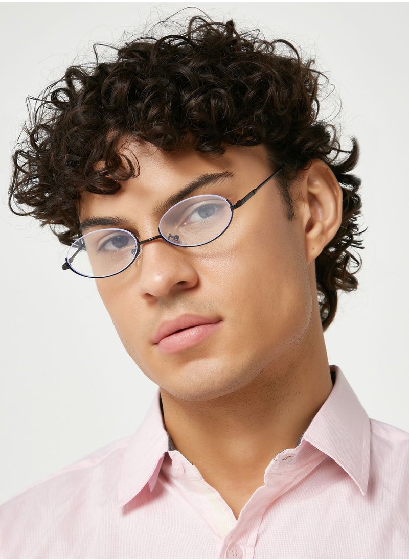 Seventy Five - Anti Blue Oval Lens Laptop Optic Glasses - Image 1