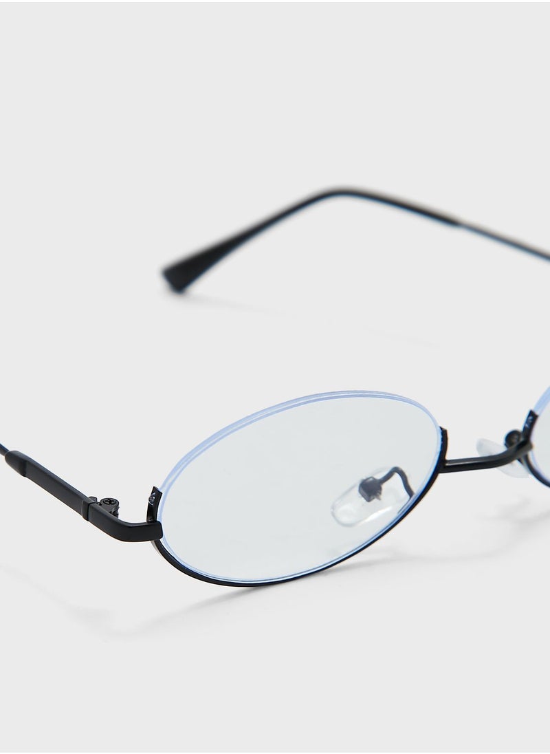 Seventy Five - Anti Blue Oval Lens Laptop Optic Glasses - Image 1