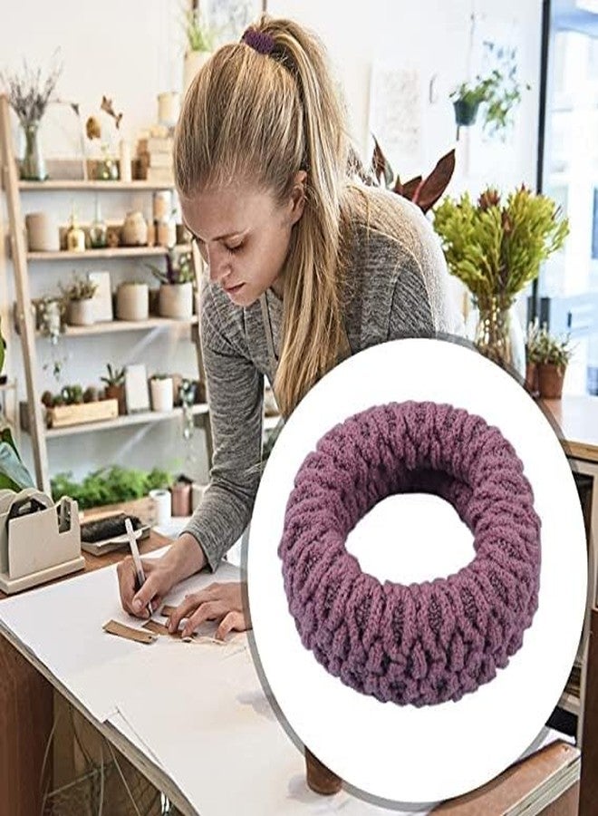 Kitchen Sharp Hair band for women & girls, hair ties rubber band for hair ponytail holder, thick soft no break no damage for all types of hair (Pack of 12) (MULTICOLOR-1) - Image 4