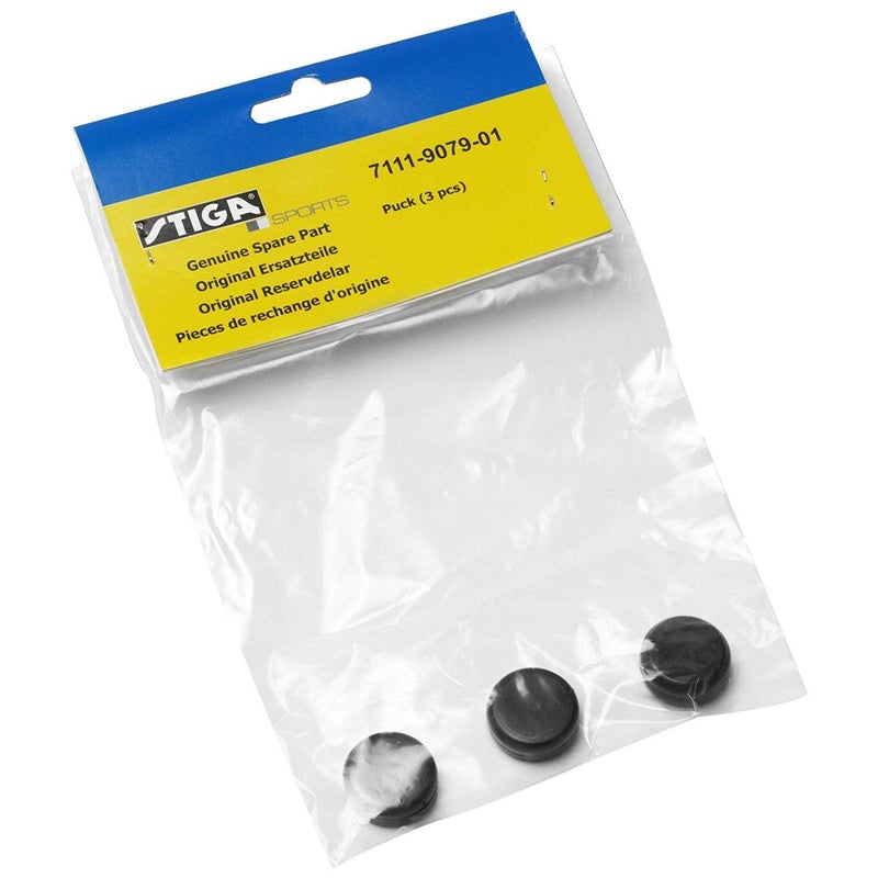 Stiga 3 Pack Hockey Pucks - Image 1