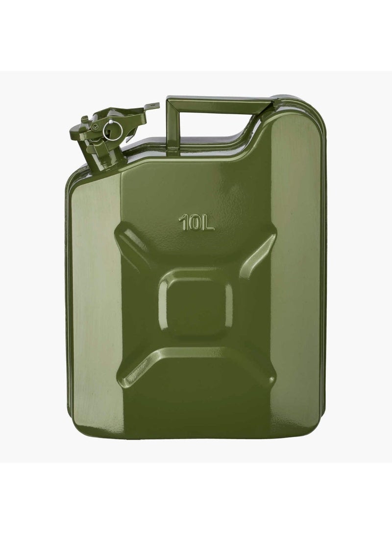 10L Metal Gas Can – Heavy-Duty Fuel Storage Solution (With spout Nozzle) - Image 4