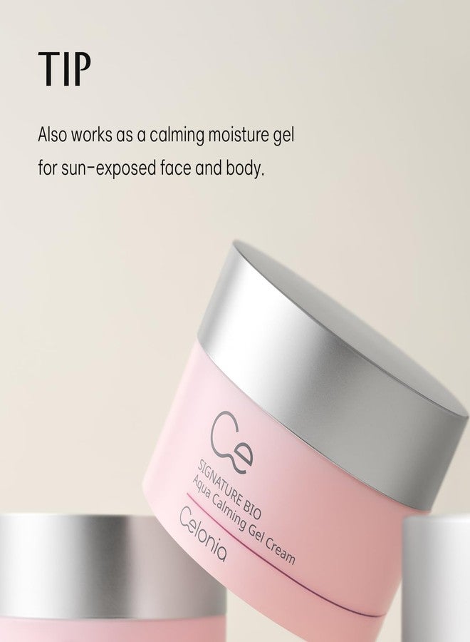 CELINO Celonia Signature Bio Aqua Calming Gel Cream, Korean Luxury Anti-Aging Skincare, Premium Bio Stem cell Skin Care, Cooling Calming Soothing And Deep Hydrating Cream For Face 50ml - Image 5