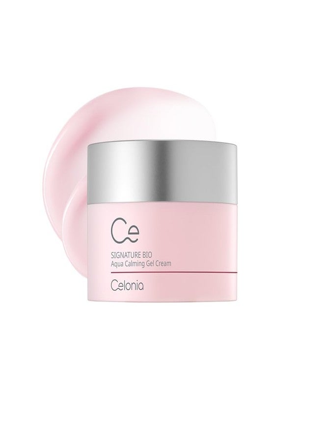 CELINO Celonia Signature Bio Aqua Calming Gel Cream, Korean Luxury Anti-Aging Skincare, Premium Bio Stem cell Skin Care, Cooling Calming Soothing And Deep Hydrating Cream For Face 50ml - Image 1