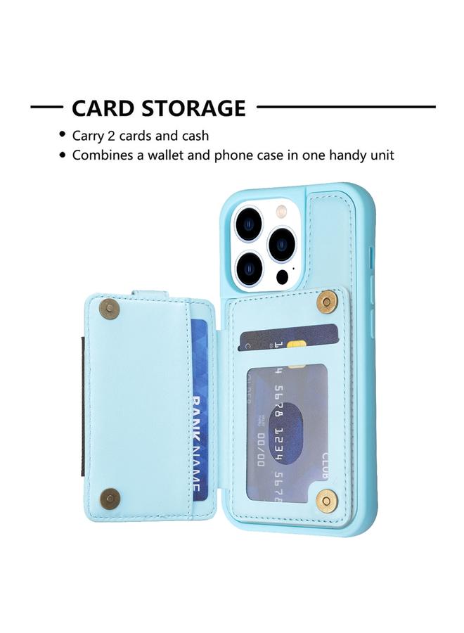 زبون جراب هاتف iPhone 13 Pro BF27 مع حلقة معدنية وحامل بطاقة - Image 4