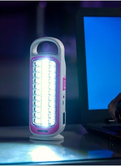 GEEPAS LED Emergency Lantern with Solar Panel Energy Efficient Design, 33 Pieces Hi-Power LEDs, and 5 Hours Working| Compact, Porta.ble and Light-Weight Design with Stand  - Image 3
