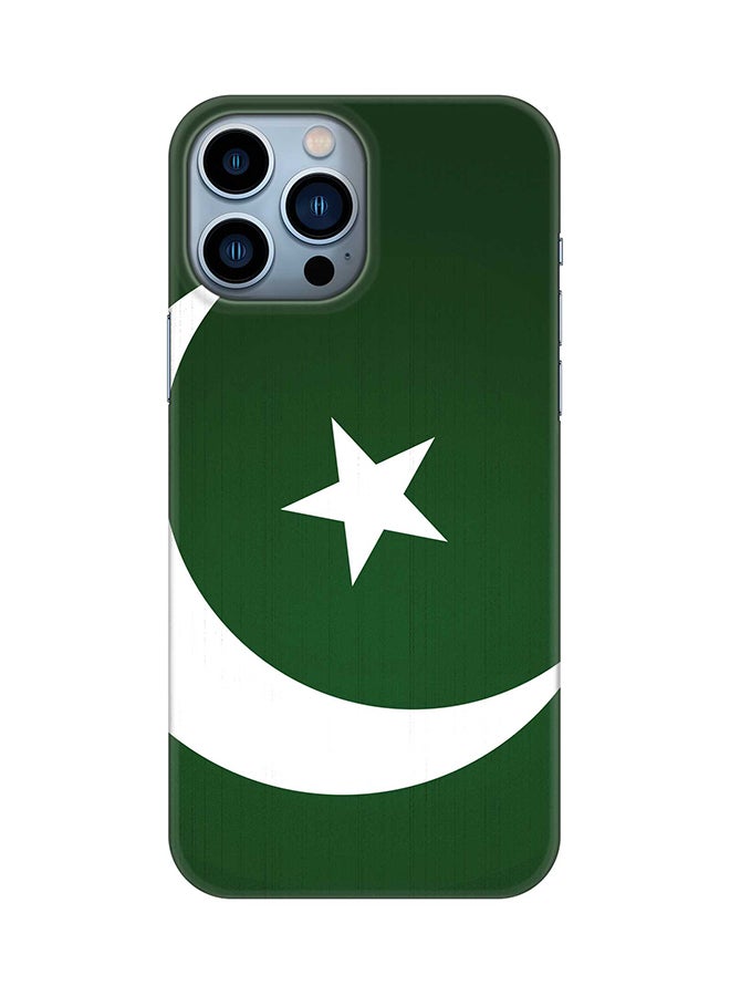 Stylizedd Case for iPhone 15 Pro Max Slim Snap Classic Series Mobile Cover Hard PC Shield Matte Finish Phone CasePrint - Flag Of Pakistan - Image 1