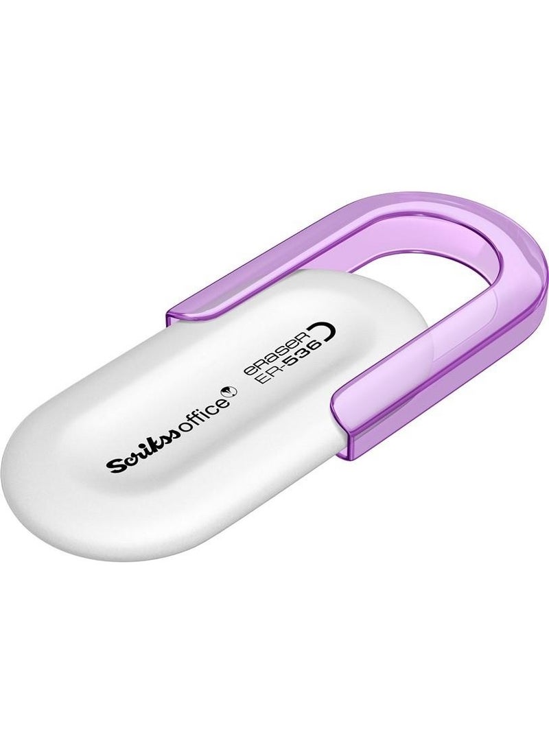 Scrikss ER 536 Eraser Purple 1 Piece  - Image 2
