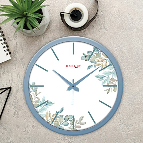 RANDOM 12 Inch Classic Number Modern Stylish Tic TOC Wall Clock for Home, Living Room, Bedroom, Lobby, Office, and Kitchen (Grey) - Image 5