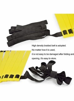 GROIC 13 Rung 7M Length Agility Ladder Speed Ladder Training Ladder for Training,Speed,Balance,Fitness Feet Training Carry Bag Agility Training Equipment  - Image 3