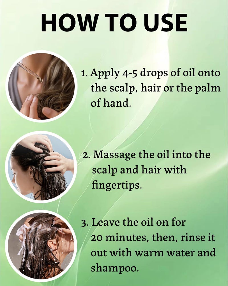 AKBAN Batana Oil for Hair Growth, with Rosemary Oil Maca Argan Jojoba Oil, Promotes Hair Thickness, Nourish Scalp and Hair for All Hair Tapes | Glass Bottle with Dropper | 1fl oz + 1 fl oz - Image 5