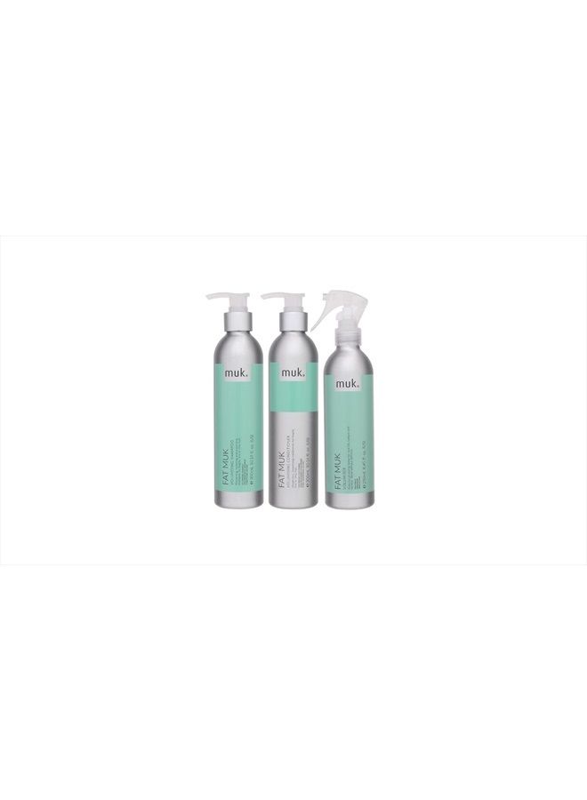 MUK. muk Haircare Fat muk Volumising Shampoo, Thickens & Strengthens Hair - 300ml - Image 2