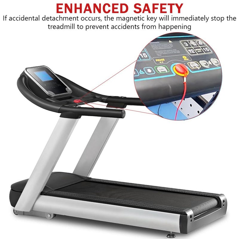 Proberos مفتاح أمان المغناطيس لجهاز المشي، قطر 2.5 سم، مفتاح أمان بديل عالمي لجهاز المشي، ملحق أمان زر التوقف الطارئ المتين، سهل الاستخدام، أحمر، عبوة واحدة - Image 4