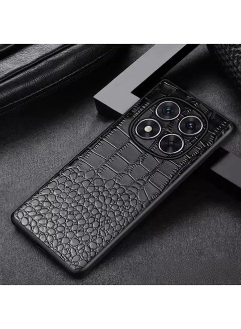 مناسبة للأرز الأحمر Note14Pro جراب هاتف نمط تمساح Note14 طبقة علوية حقيقية من جلد البقر للرجال دخول فاخر عالي الجودة: [طبقة رأس حقيقية من جلد البقر نمط تمساح أسود عدسة حافة الجلد]]-نموذج قابل للتطبيق: عدسة أرز أحمر Note14 دقيقة بفتحة دقيقة