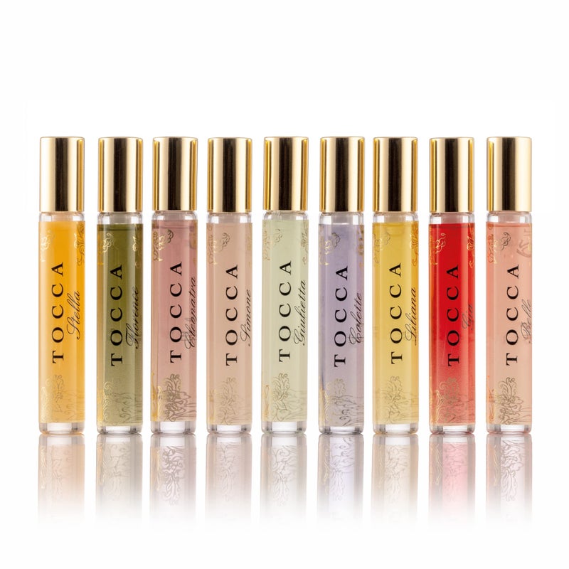 Tocca Luxury Fragrance Wardrobe - Set of 9 Travel Size Women's Perfumes in Giftable Tin Case, Includes Florence, Cleopatra, Stella, Giulietta, Simone, Colette, Liliana, Gia & Belle - Image 2