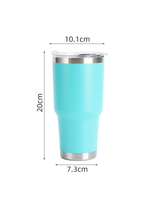30oz Big Mac Car Cup Large Capacity 304 Stainless Steel Thermos Cup Women's Water Cup High-looking Portable Water