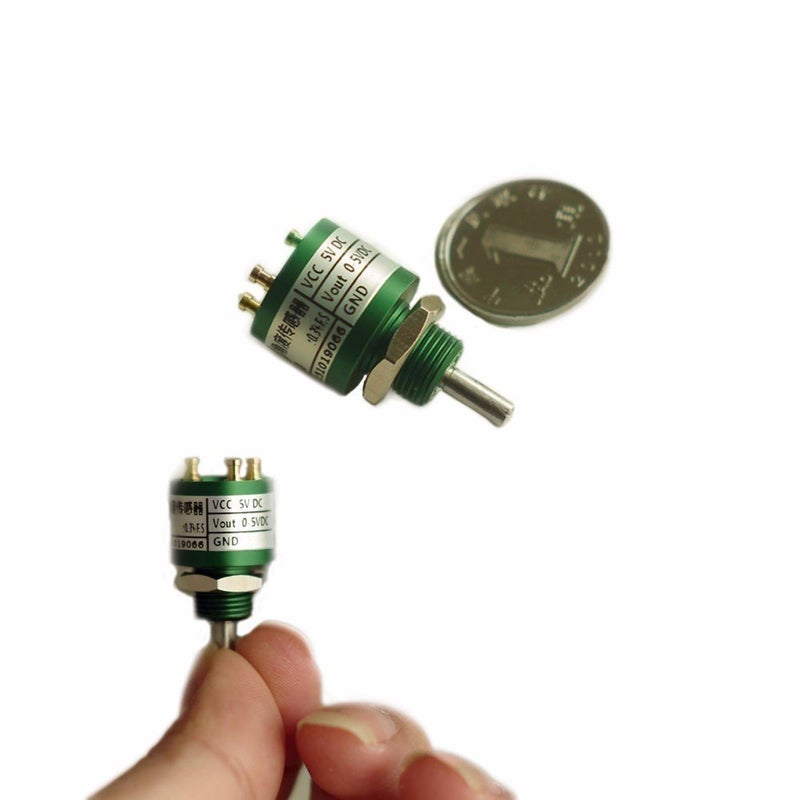 CALT P3015 Tiny Size Contactless Hall Effect 360 ° Angle Sensor Encoder 3mm Shaft 15mm Outer Dia, Voltage 5V DC, Output Signal 0-5V DC - Image 1