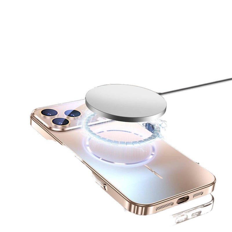 غطاء MagSafe | حماية من السقوط | مغناطيس قوي | Star Orange PC | مقاوم للصدمات لـ iPhone 16 / 16 Plus / 16 Pro / 16 Pro Max - Image 4