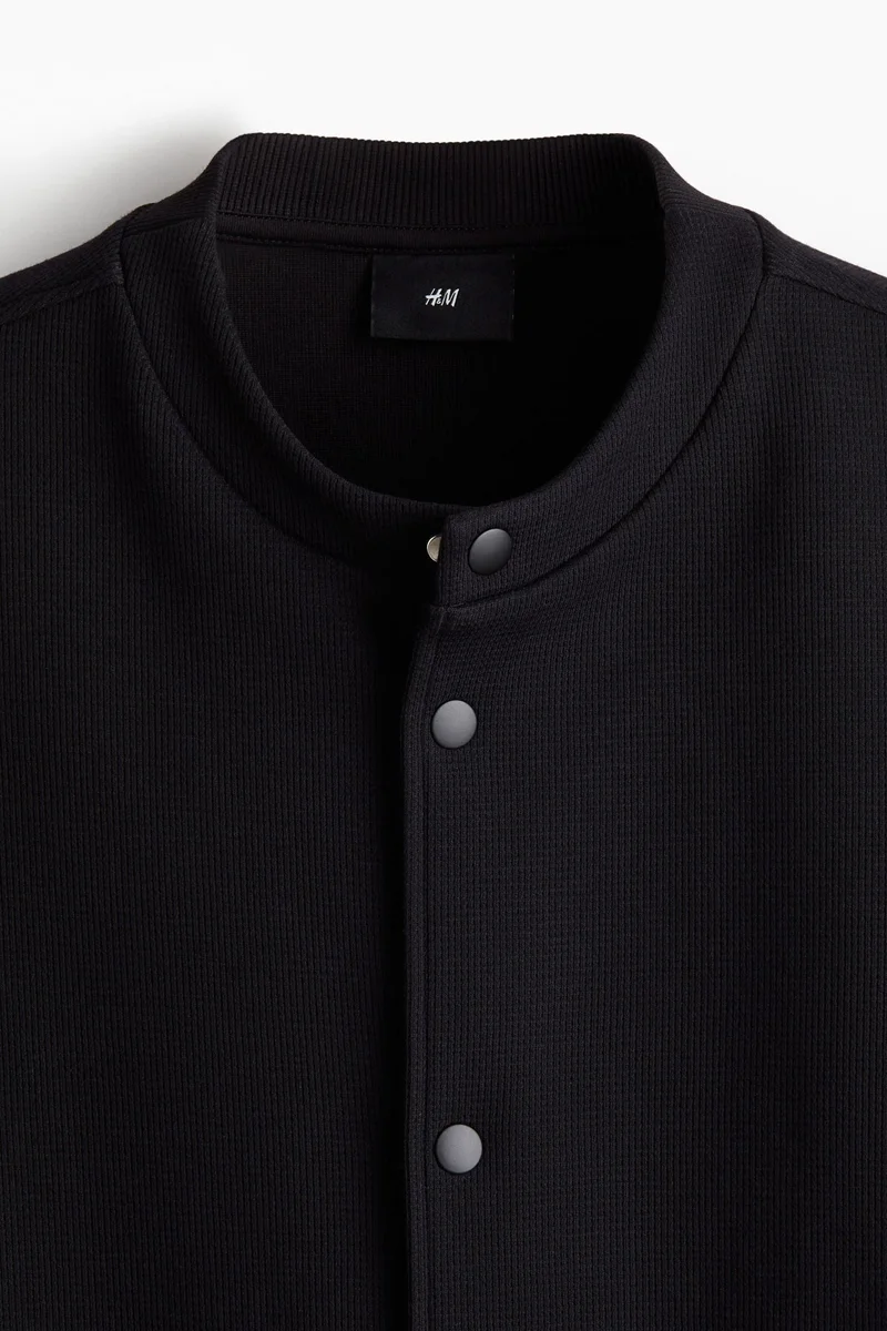 H&M  Loose Fit Waffled cardigan for Men | Best Price UAE