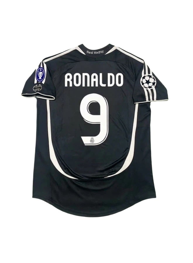 2006-2007 Real Madrid away short-sleeved football jersey #9 RONALDO football jersey A gift for fans and friends - Image 1