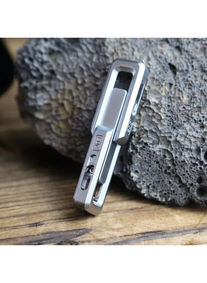 Silvery Fidget Slider Haptic Toy For Adults Focus Aid Compact Portable Durable - Image 5