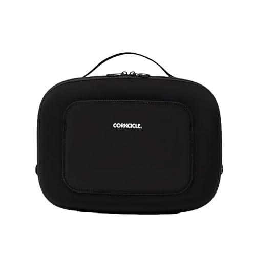 Corkcicle Lunchpod Insulated Lunch Bag - Crush-Proof Design - Food Safe Interior - Exterior & Interior Pockets - 11” x 8.75” x 4” - Summer Gift - Keeps Food Cold - Black Neoprene - Image 1