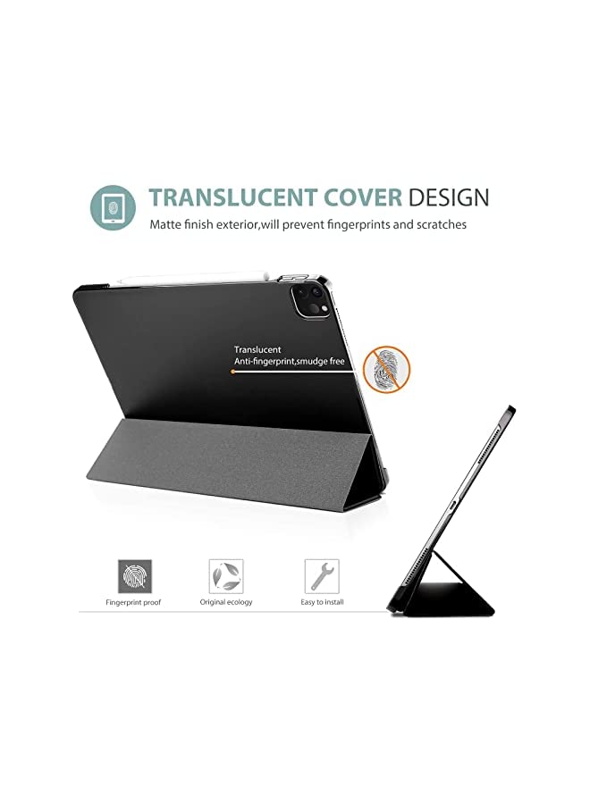 Procases ProCase iPad Pro 11 Case 2021 2020 2018, Slim Hard Shell Protective Stand Cover for iPad Pro 11 2nd Gen 2020 & 1st Gen 2018 -Black - Image 3