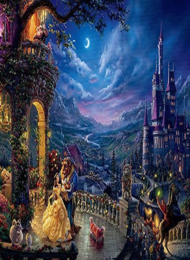 HASTHIP® 5D Diamond Painting Kit, 40 * 50cm Full Drill Diamond Painting Rhinestone Embroidery Pictures for Adults Kids Relaxation and Home Wall Decor (Multi-Color 4) - Image 1