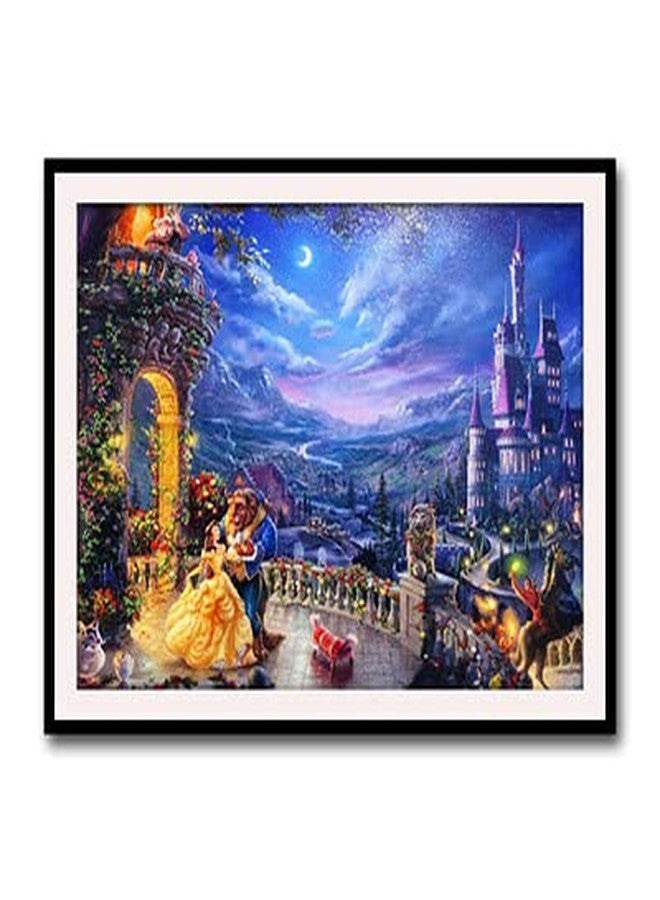 HASTHIP® 5D Diamond Painting Kit, 40 * 50cm Full Drill Diamond Painting Rhinestone Embroidery Pictures for Adults Kids Relaxation and Home Wall Decor (Multi-Color 4) - Image 2