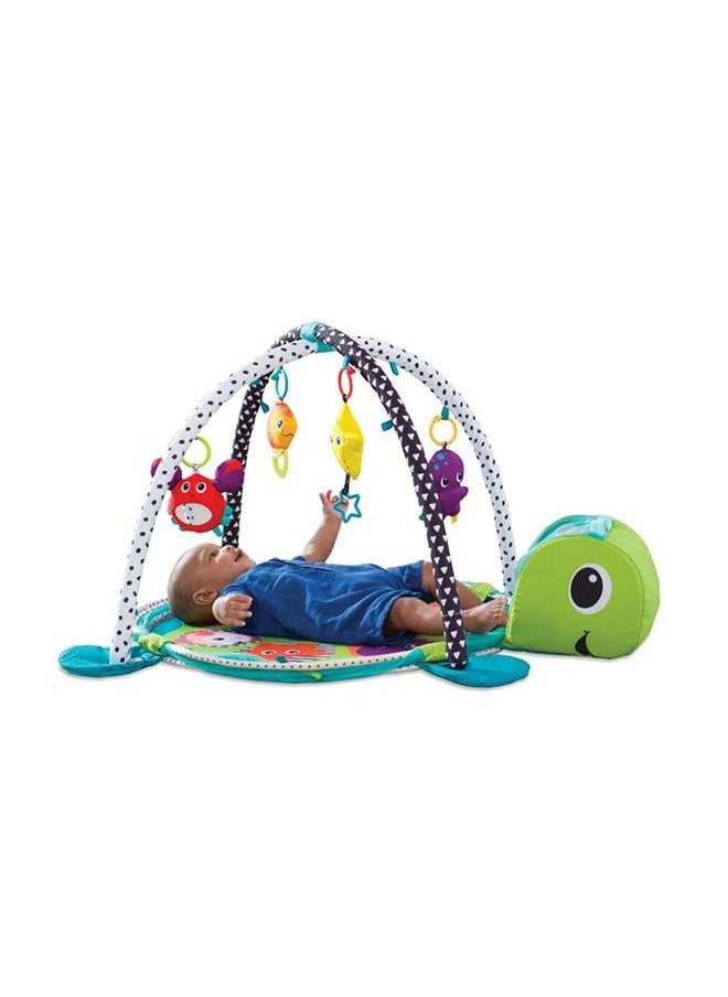 Grow-With-Me  Activity Gym/Playmat  & Ball Pit For Baby Suitable From 0 Months - Multicolour