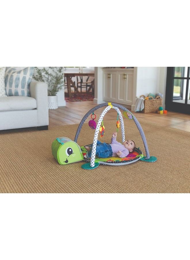 Grow-With-Me  Activity Gym/Playmat  & Ball Pit For Baby Suitable From 0 Months - Multicolour