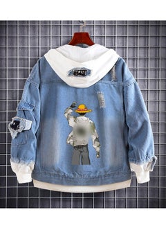 KUYING New One Piece Casual Loose Denim Jacket  - Image 1