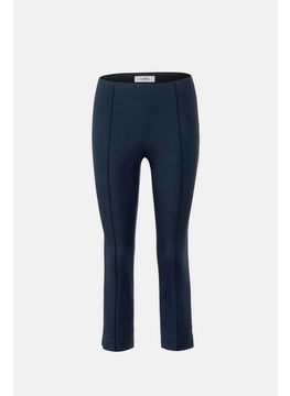 Tchibo Women Plain Pull On Capri Pants, Navy  - Image 2