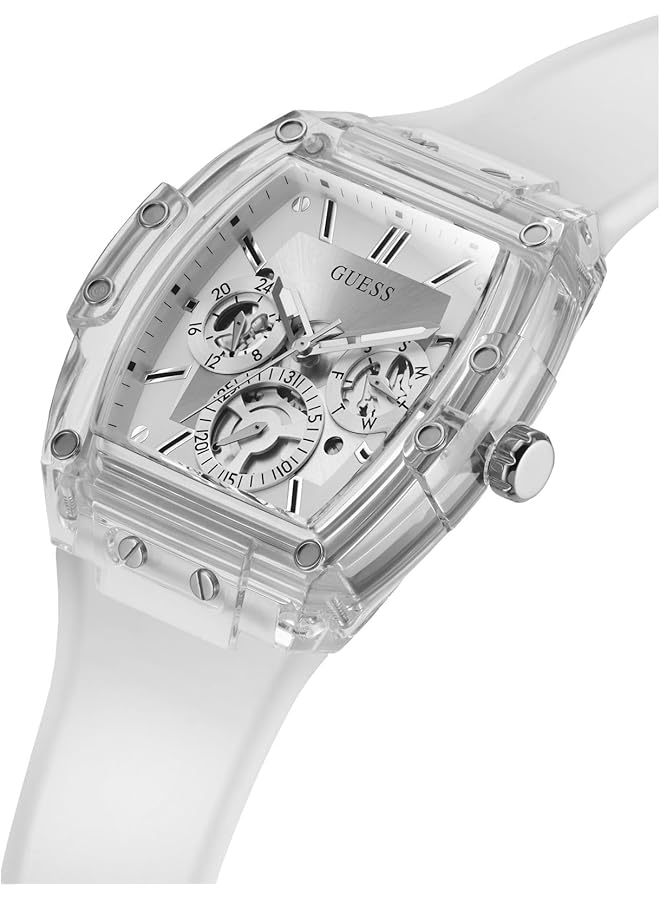 GUESS 43X51Mm Crystal Accented Watch - Image 4