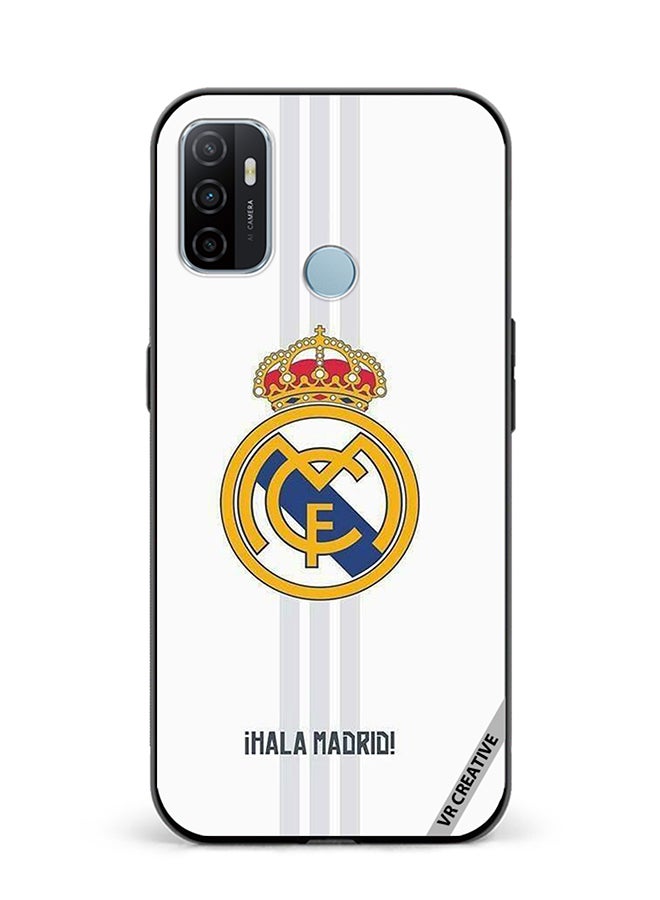 VR CREATIVE Protective Case Cover For Oppo A53 Madrid Design Multicolour - Image 1