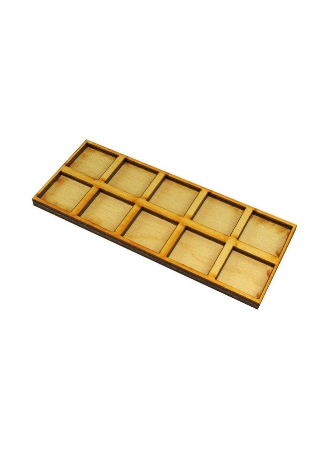 LITKO Formation Trays | Compatible with Oathmark | Infantry | Rank & File | Skirmish (20mm Square Bases, 5x2) - Image 1