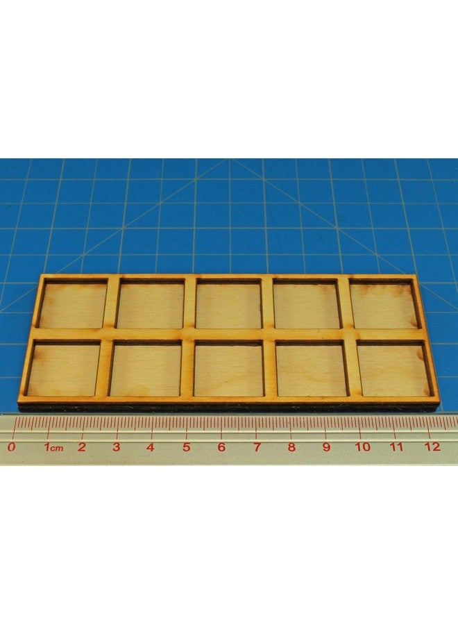 LITKO Formation Trays | Compatible with Oathmark | Infantry | Rank & File | Skirmish (20mm Square Bases, 5x2) - Image 3