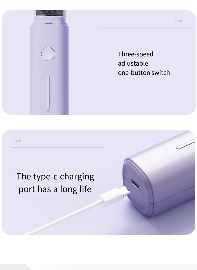 general Mini Ionic Straightening Comb – Travel-Friendly Straightener & Curler for Men/Women, Dual-Use Hair Styling Tool - Image 2