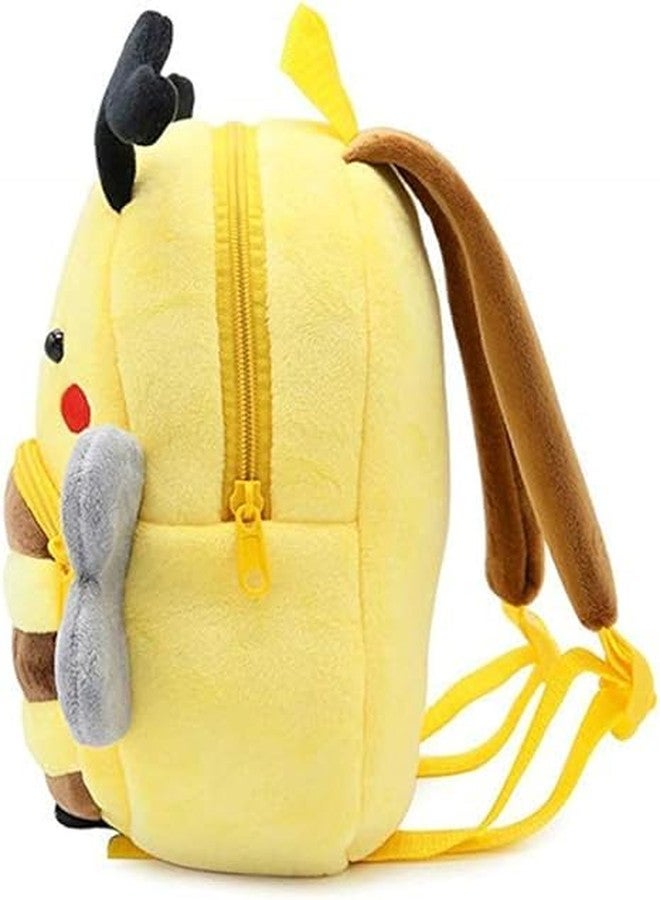 Blue Tree Kid's School Bagpack 3-5 Years 11 litres Cartoons Soft Toy Bag Gift for Kids (BEE) - Image 2