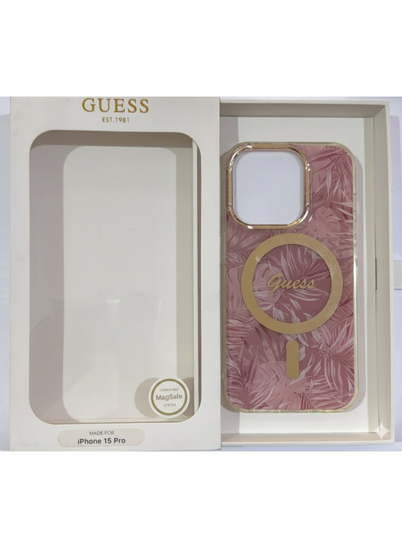 Guess iPhone 15 Pro MagSafe case