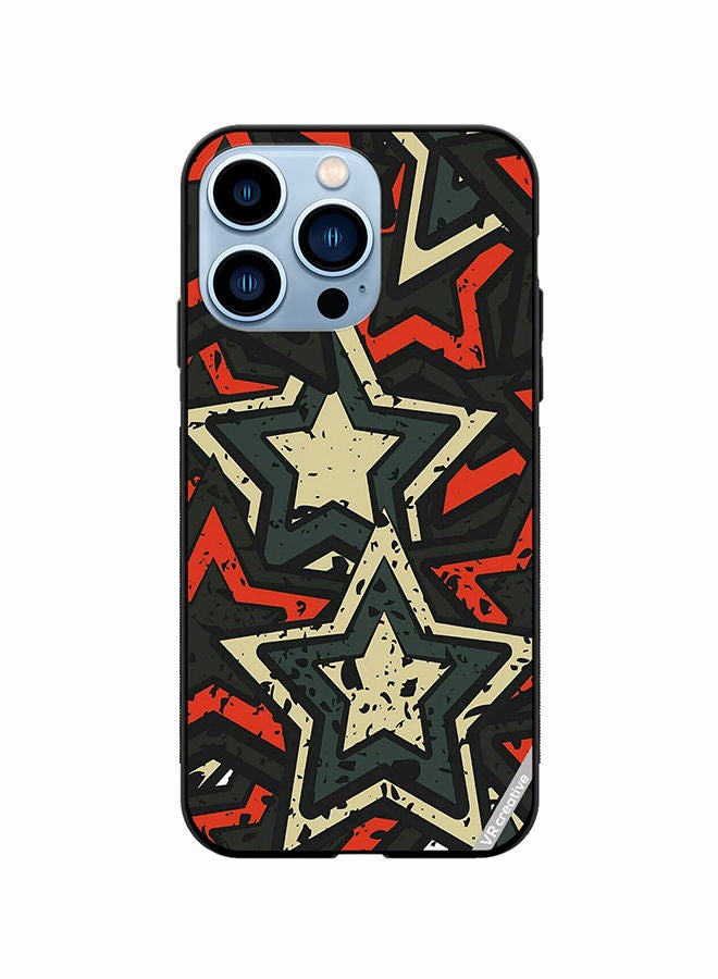 VR CREATIVE Protective Case Cover For Apple iPhone 14 Pro Stars Design Multicolour - Image 1