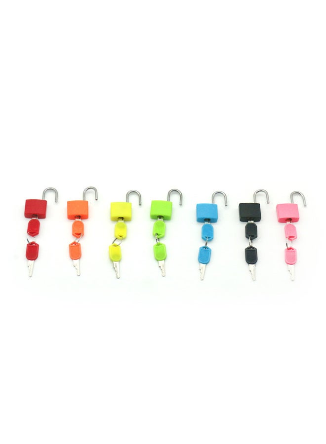 Montessori Teaching Aids Sensory Teaching Aids Early Education Educational Toys Montessori Teaching Aids Unlocking Practice Games-Color:7 Color Lock  - Image 1